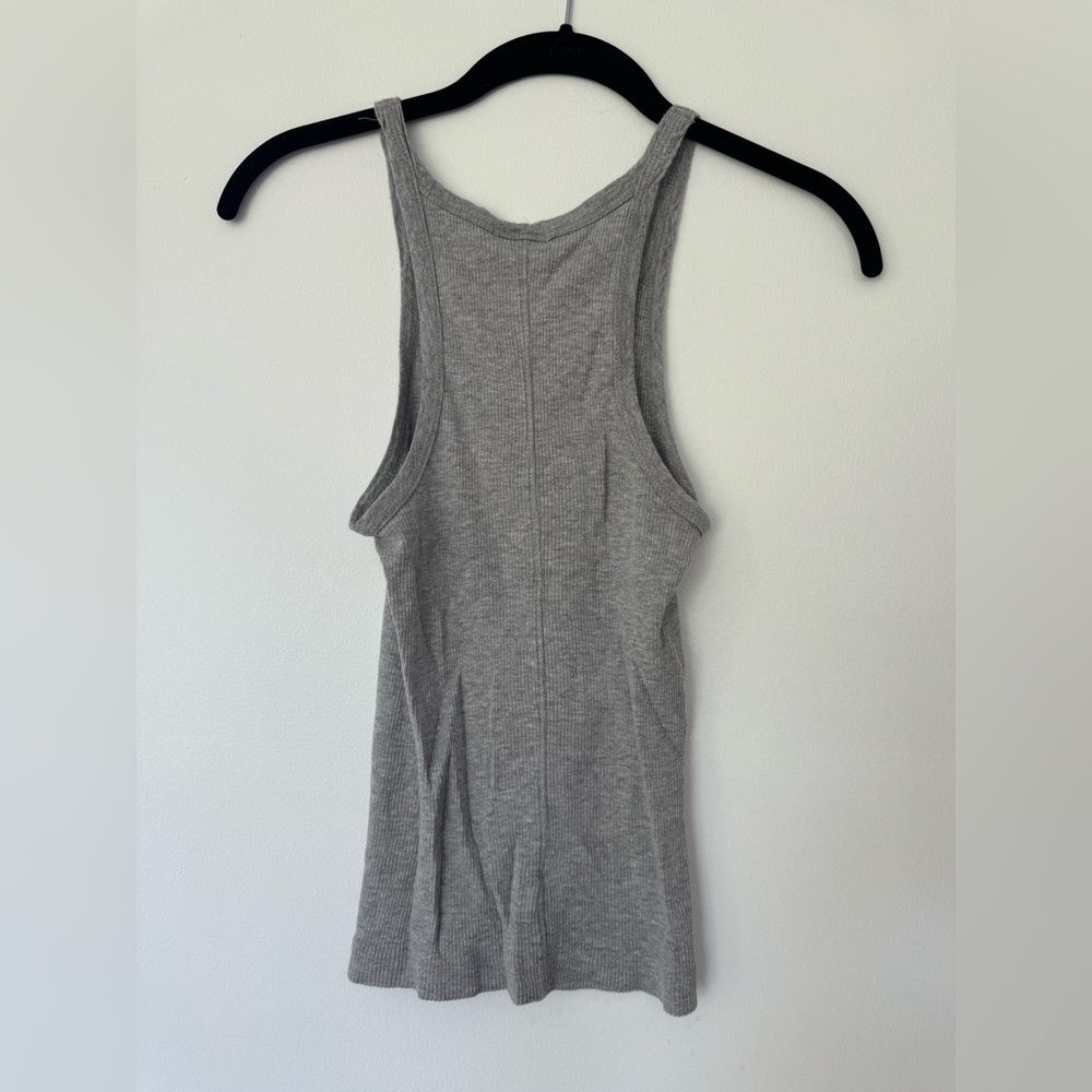 Re/Done Ribbed Fitted Tank Top - Picture 4 of 4